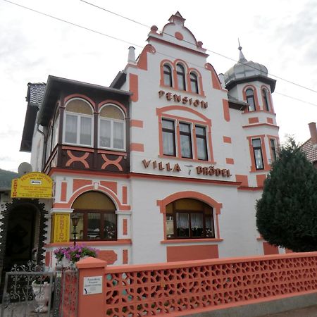 באד בלאנקנבורג Pension Villa Broedel מראה חיצוני תמונה